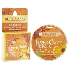 Burts Bees Orange Blossom and Pistachio Lip Butter Unisex Lip Balm 0.4 oz