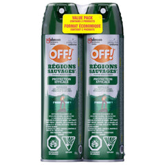 OFF Deep Woods Insect and Mosquito Repellent, Bug Spray Ideal for Camping, Hiking and Hunting, Up to 8 Hours of Protection, 230g Each, 2pk, (Packaging May Vary)