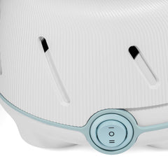 Yogasleep Dohm (White/Blue) The Original White Noise Machine, Relaxing Natural Sound from a Real Fan, Noise Masking, Sleep Aid, Office Privacy, For Adults & Baby, Travel