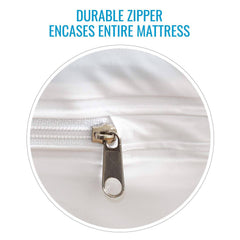 DMI Waterproof Mattress Protector and Cover, Encased Zippered Fit, King