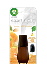 Airwick Essential Oils Diffuser Mist Refill, Mandarin & Sweet Orange, 1ct