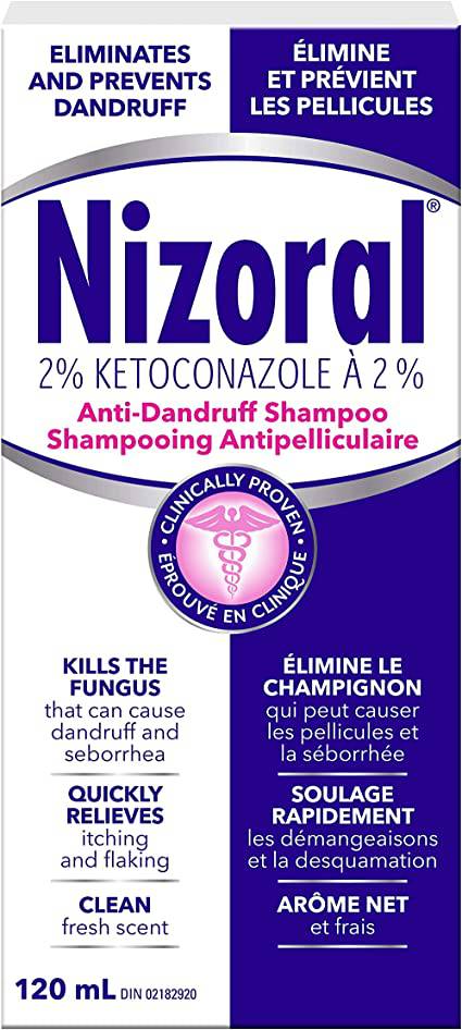 Nizoral Anti-dandruff and Itchy Scalp Shampoo, 120ml