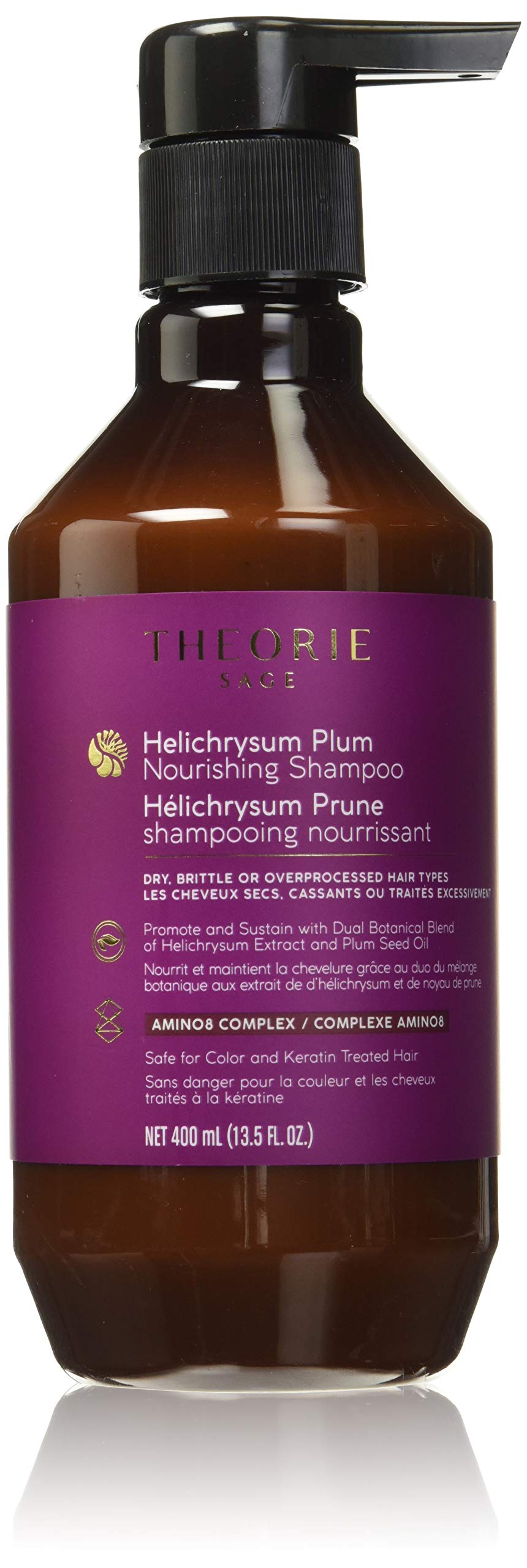 Theorie Sage Helichrysum Plum Nourishing Shampoo, 400Ml