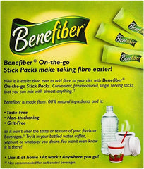 Benefiber Natural Fibre Supplement On-The-Go Stick 28 Pack