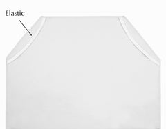 American Baby Company 10-Piece 100% Cotton Percale Toddler Day Care Cot Sheet, White, 23" x 40"