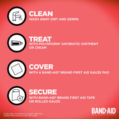 Band Aid gauze pads