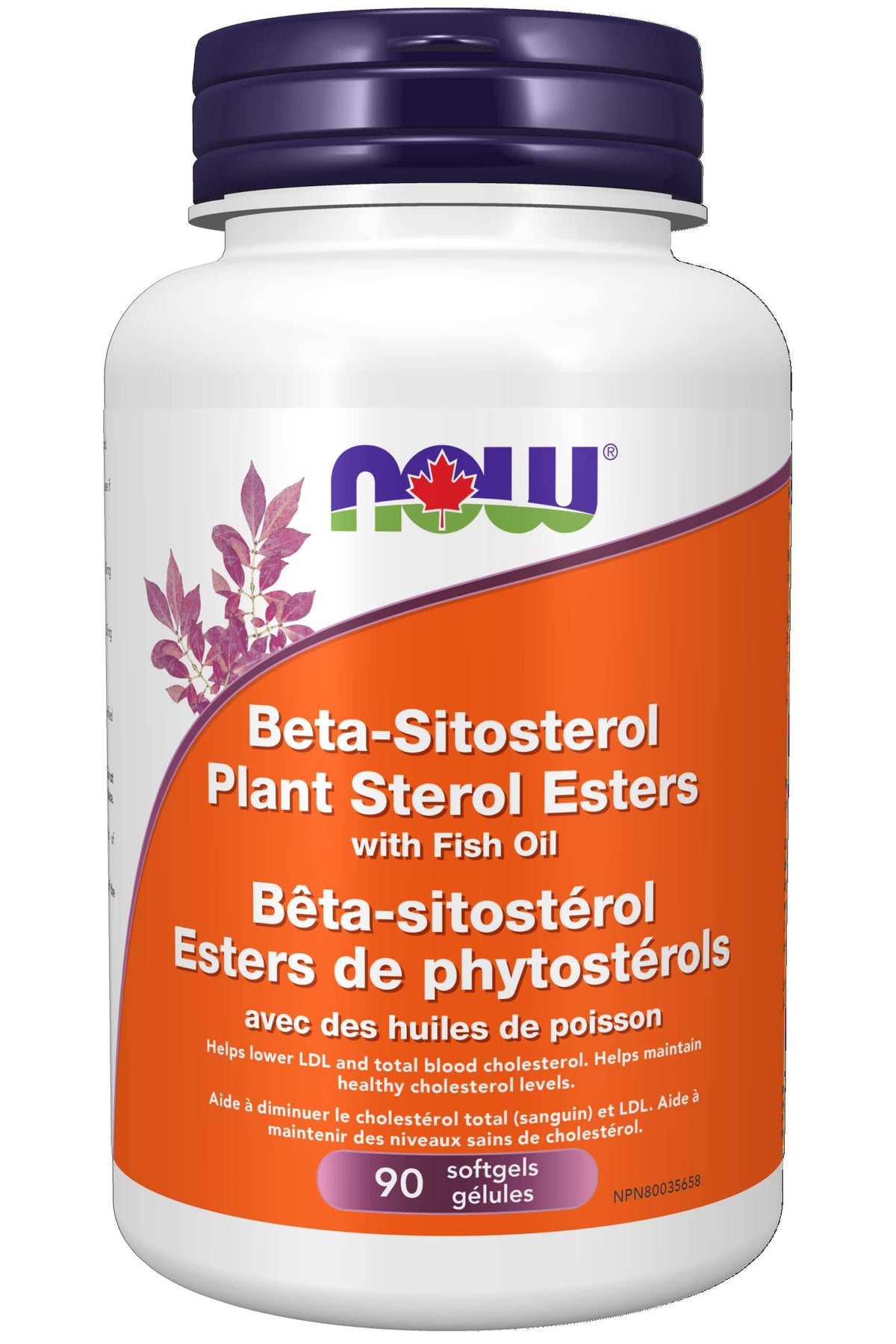 Now Foods BetaSitosterol w/FishOil 90gel