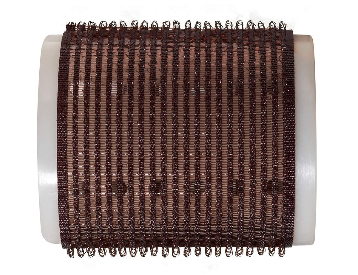 BaBylissPRO Self-Gripping Rollers, Brown, 55mm, 6 Per Pack