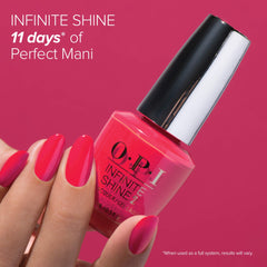 OPI Infinite Shine 2 Long-Wear Lacquer, Dutch Tulips, Pink Long-Lasting Nail Polish, 0.5 fl oz