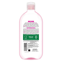 Garnier Micellar Cleansing Water, All-In-One Hydrating Makeup Remover, Face Cleanser With Rose Water & Glycerin, Hypoallergenic, Sensitive to Dry Skin, 700ml