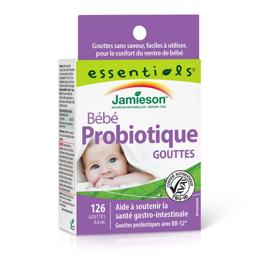 Jamieson Probiotic Baby Drops - 1 Billion Active Cells (Packaging may vary)