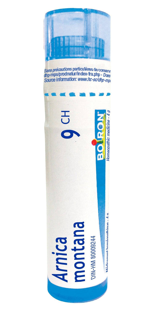 Arnica Montana 9ch / 9 C, 4g, Homeopthic Medicine, Multi Dose Tube by Boiron Canada