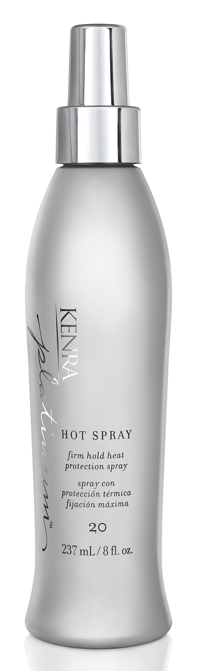 Kenra Platinum Hot Spray 20 | Heat Protection Styler | All Hair Types | Brunettes