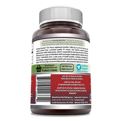 amazing nutrition Tart Cherry 200mg 4: 1 Qce 1000mg, 120 Count