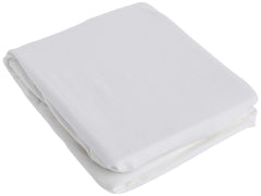 Kushies Baby Organic Jersey Play Pen Fitted Sheet, White