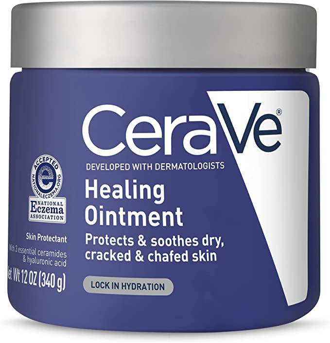 CeraVe Healing Ointment, Healing balm for cracked, chafed & extremely dry skin 12 OZ - Zecoya