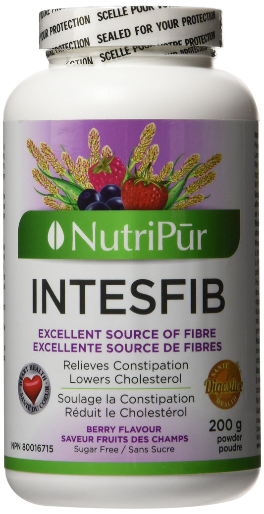 Nutripur IntesFib Organic Fibre - Berry Flavor, 200 gr