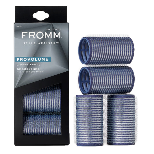 Fromm ProVolume 1.25" Ceramic Ionic Hair Rollers, Pack of 4