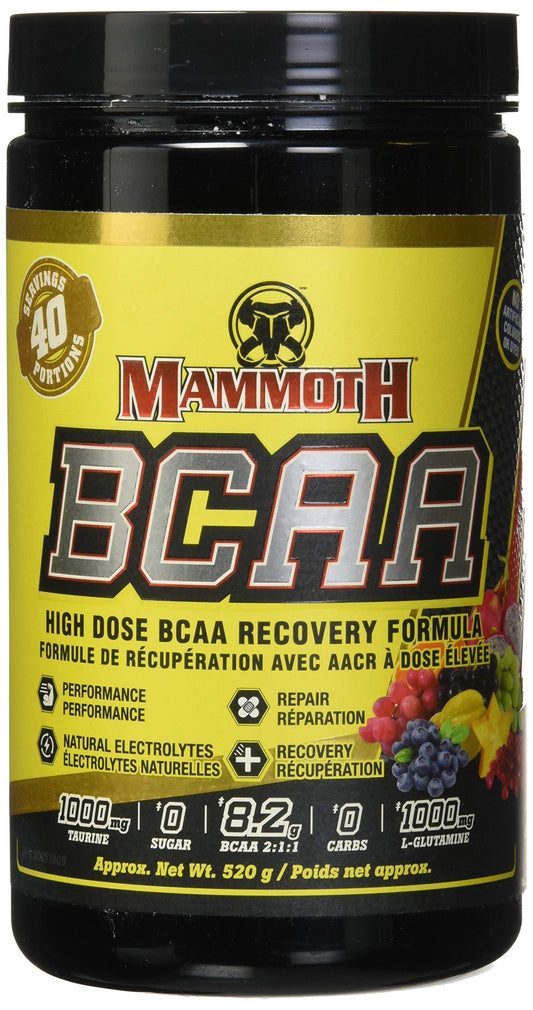 Mammoth BCAA, 40 serve - Super Fruit Punch