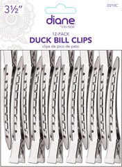 Diane Aluminum Duck Bill Clips 3 1/2" 4-Pack 0.1 pounds