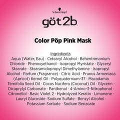 Schwarzkopf Got2b Color Pop Semi Permanent Hair Color, Pink, 150ml