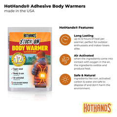 HotHands Adhesive Body Warmer, 40-Count