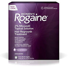 Women's ROGAINE 2% Unscented (3 Month Supply)