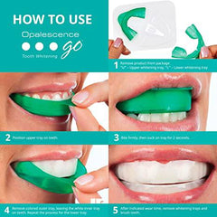 Opalescence Go - Prefilled Teeth Whitening Trays - 15% Hydrogen Peroxide - Mint