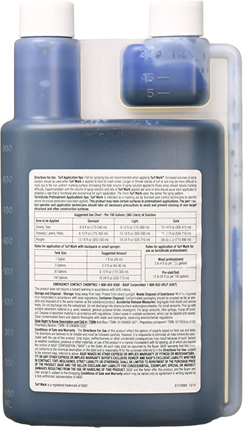 BASF 10059 Blue 32oz Turf Mark - Zecoya