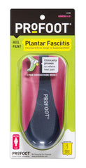 Profoot Plantar Fasciitis Orthotics, Women's 6-10, 1 Pair