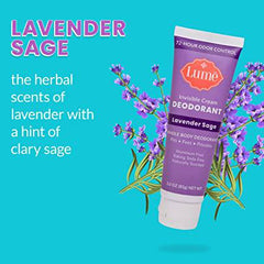 Lume Deodorant For Underarms & Private Parts 3oz Tube (Lavender Sage)