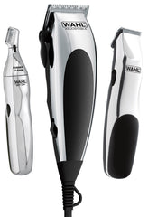 Wahl Canada Signature Series Home Barber Kit, Self-Sharpening, High Carbon Steel Clipper Blades Stay Sharp Longer, Clipper/Trimmer Combo Kit, Easy to Use Haircutting Kit Perfect for the Whole Family - Model 3195