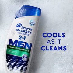 Head & Shoulders Refreshing Menthol 2-in-1 Shampoo + Conditioner, 370ML