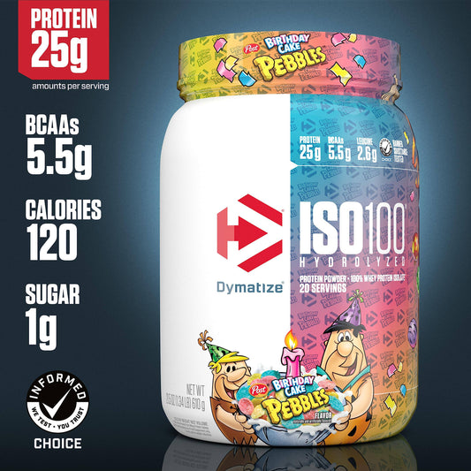 Dymatize ISO100 - Birthday Pebbles 20 srv