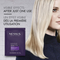 Nexxus Masque Sheet for damaged hair Keraphix visibly heal signs of severe hair damage 43 g