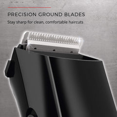 Remington Vacuum Trimmer and Hair Clipper, 18-Piece Vacuum Haircut Kit, Easy Cleanup, HKVAC2000B