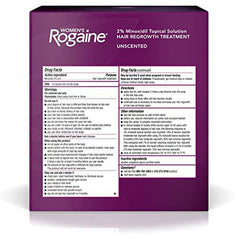 Women's ROGAINE 2% Unscented (3 Month Supply)