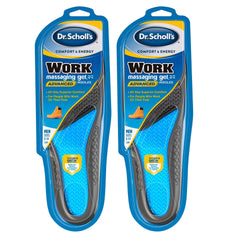 Dr Scholl's work Massaging Gel Advanced Insoles, 2 Pairs (Men's 8-14), 2 count