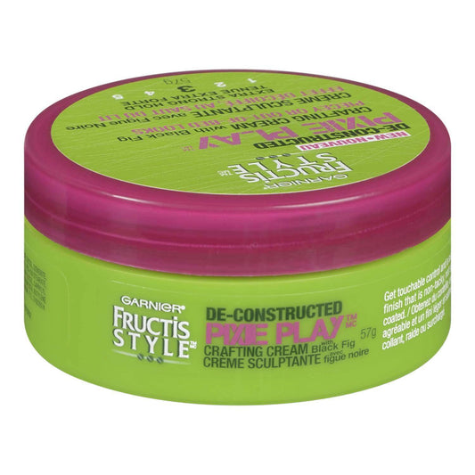 Garnier Fructis Style De-Constructed, Pixie Play Crafting Cream with Black Fig, 57 g - Zecoya