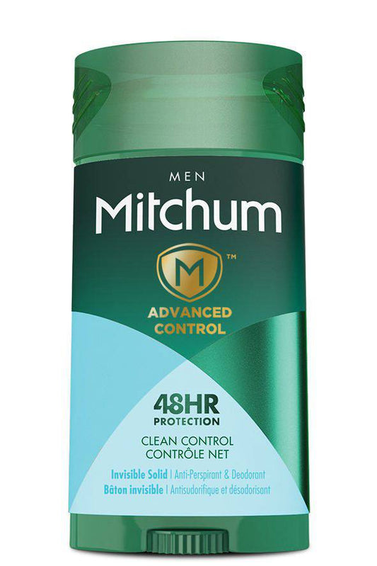 Mitchum Men's Advanced Control Invisible Solid Clean Control Anti-Perspirant and Deodorant Stick - Zecoya