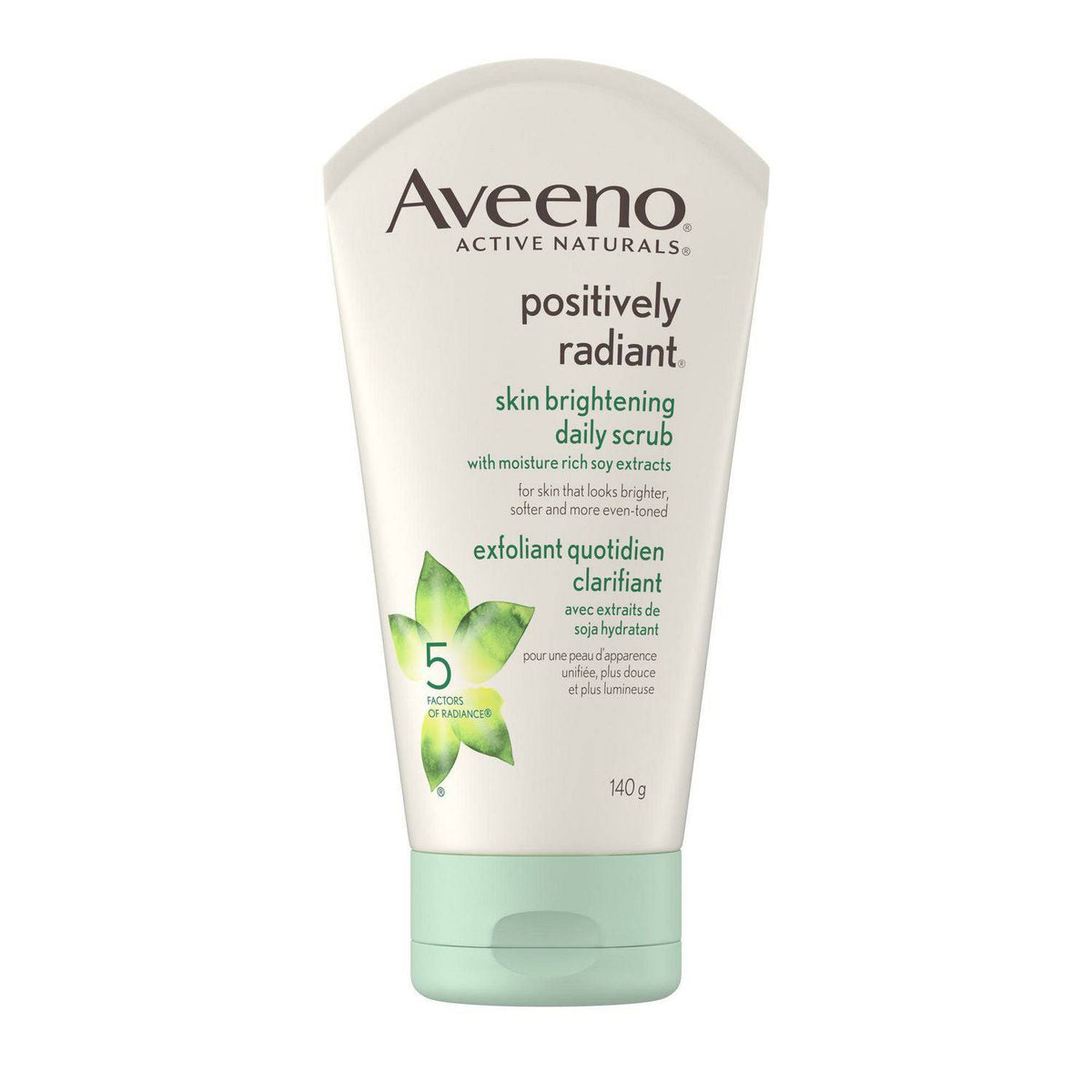 Aveeno Positively Radiant, Skin Brightening, Daily Face Scrub and Exfoliator - Zecoya