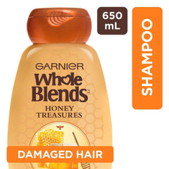 Garnier Whole Blends, Honey Treasures Shampoo, 650 mL - Zecoya