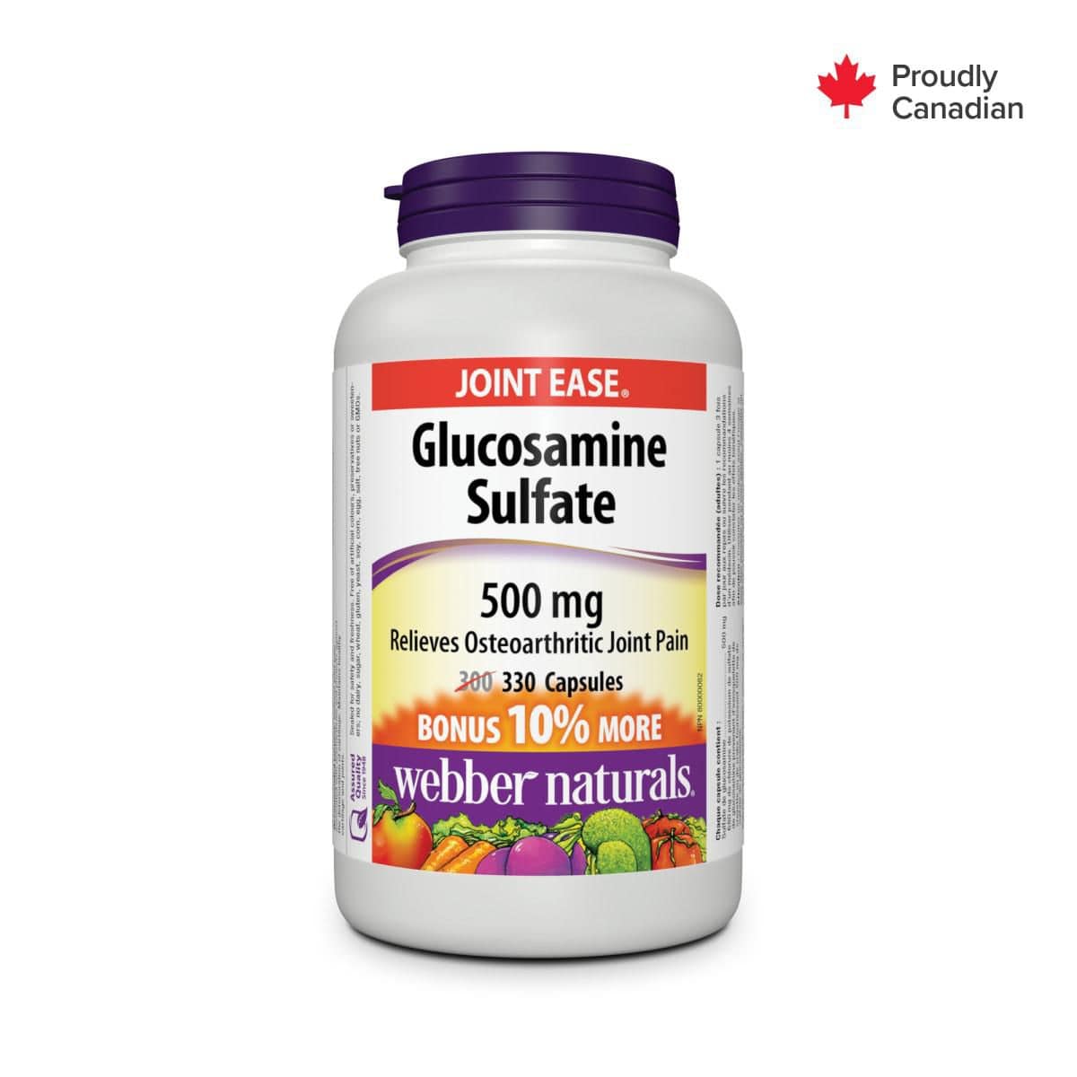 Webber Naturals® Glucosamine Sulfate 500 mg - Zecoya