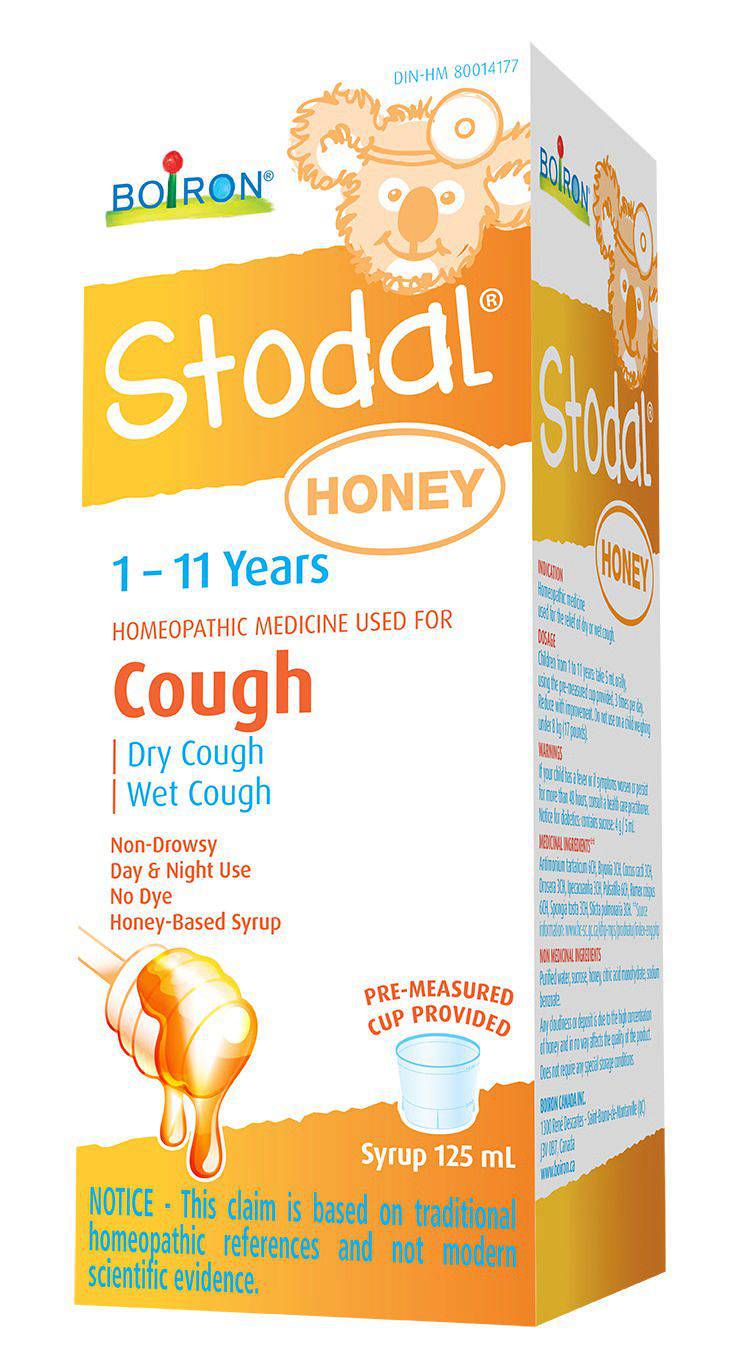 Boiron Children Stodal Honey Cough Syrup - Zecoya