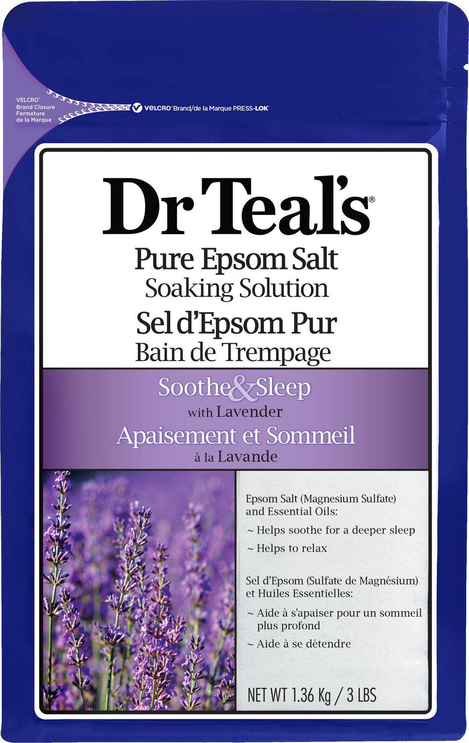 Dr. Teal's Pure Epsom Salt with Lavender - Zecoya