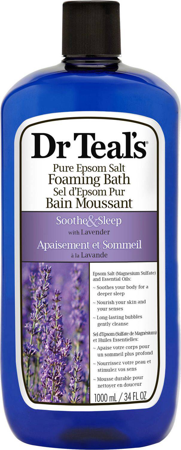 Dr. Teal's Pure Epsom Salt Lavender Foaming Bath - Zecoya