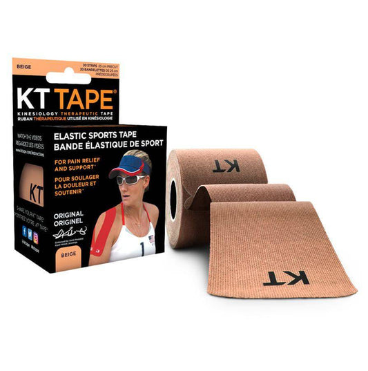 KT TAPE Original Beige Therapeutic Kinesiology Elastic Sports Tape - Zecoya