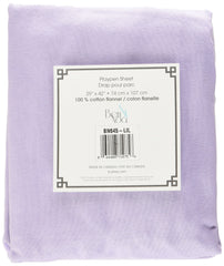 Ben & Noa Pack N Play Playard Sheet, Breathable Jersey Cotton, Made in Canada, Lilac