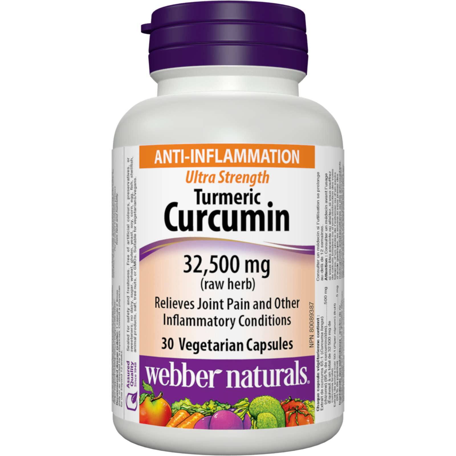 Turmeric Curcumin 32,500 mg (raw herb) Ultra Strength - Zecoya