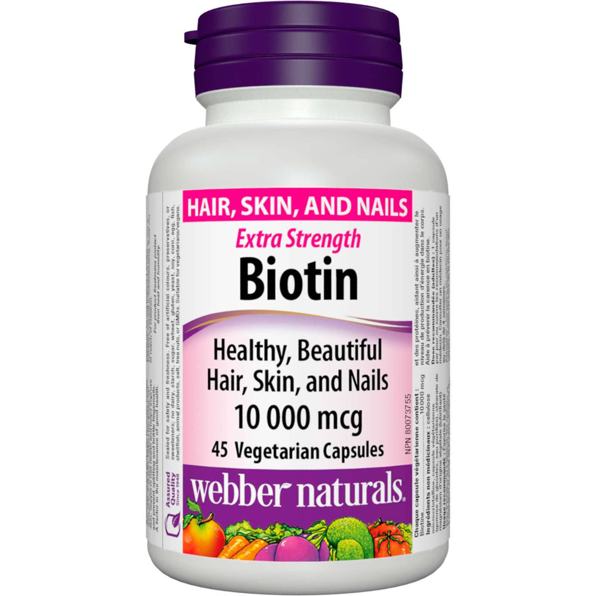 Biotin 10 000 mcg Extra Strength - Zecoya